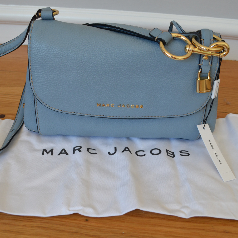 🆕 MARC JACOBS The Grind Boho Leather Bag - Picture 6 of 8